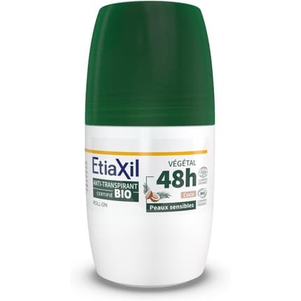 Etiaxil Plant Antiperspirant Deodorant 48h Roll-On Organic Déodorant (Déo) Mixte 50ml - Maison des fragrances