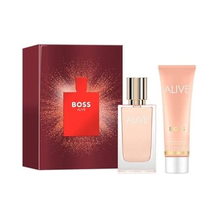 Hugo Boss Boss Alive and Lotion Set 's NIB Eau de Parfum 1.0oz for women
