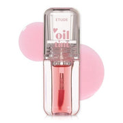 ETUDE Dear Darling Oil Tint 5 Red Oil 4.2g High Moisturizing and Strong Hydrating Lip Oil Lip Gloss Smooth and Moist Lips Non - Sticky Lip Oil Tint For Dry Lips K - beauty - Maison des fragrances