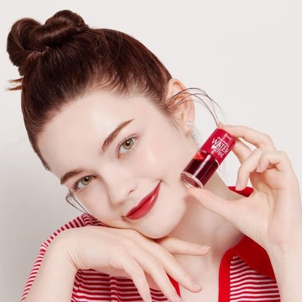 ETUDE Dear Darling Water Tint Cherry Ade 21AD - Vivid Color Lip Stain with Moisturizing Weightless Finish - Smudge - proof Lightweight Lip Tint K - beauty - Maison des fragrances