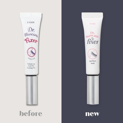 ETUDE Dr. Mascara Fixer For Perfect Lash Long - Lasting Smudge - Proof Mascara Fixer with Care Effect Eyelash Primer Korean Makeup New Natural - Maison des fragrances