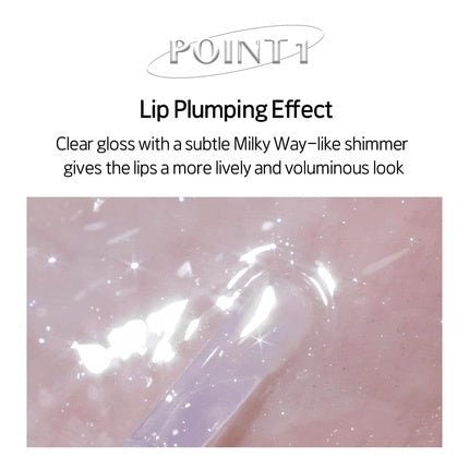 Etude Glaze Plump Gloss Aurora Pink Korean Lip Plumper Volumizing Glaze - Maison des fragrances