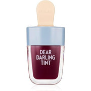 Etude House Dear Darling Water Gel Tint Ice Cream RD306 Shark Red 21AD Vivid High - Color Lip Tint with Minerals from Soap Berry Extract to Moisturize Your Lips - Maison des fragrances