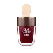 Etude House Dear Darling Water Gel Tint Ice Cream RD308 Honey Red 21AD Vibrant Lip Tint with Soapberry Extract Minerals - Maison des fragrances