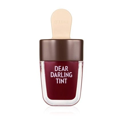 Etude House Dear Darling Water Gel Tint Ice Cream RD308 Honey Red 21AD Vibrant Lip Tint with Soapberry Extract Minerals - Maison des fragrances