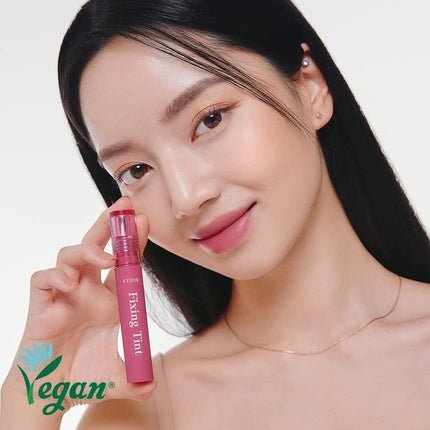 Etude House Fixing Tint 11 Rose Blending Long Lasting High Pigmented Liquid Lipstick Waterproof Lightweight Matte Finish Lip Stain Full Coverage - Maison des fragrances