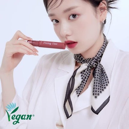 Etude House Fixing Tint 4g Long Lasting High Pigmented Liquid Lipstick Lip Stain Waterproof Lightweight Matte Finish Full Coverage 07 Cranberry Plum - Maison des fragrances