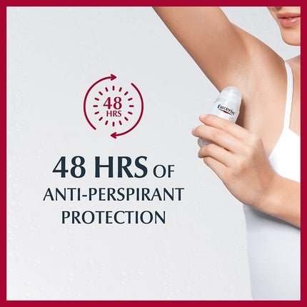 Eucerin Eucerin Antiperspirant Rollon 48h Déodorant (Déo) Mixte 50ml - Maison des fragrances