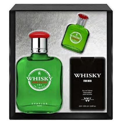 Evaflor Whisky Origin Set Eau de Toilette 100oz Unisexe - Maison des fragrances