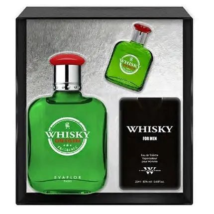 Evaflor Whisky Origin Set Eau de Toilette 100oz Unisexe - Maison des fragrances