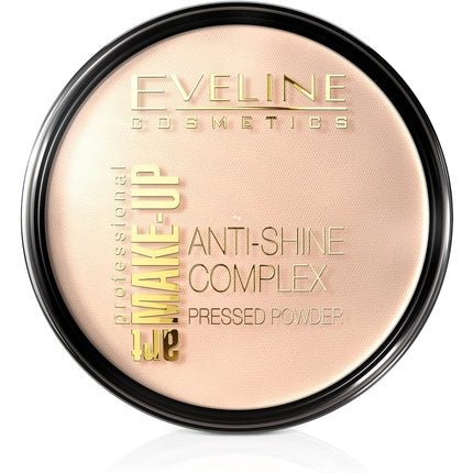 Eveline Art Make - Up Anti - Shine Complex Pressed Powder - 32 Natural, 14g - Maison des fragrances