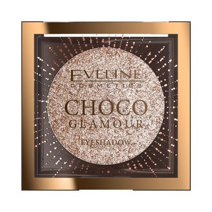 Eveline Choco Glamour Eyeshadow Mono 3g - Perfect For A Glamorous Look - Maison des fragrances