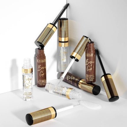 Eveline Cosmetics Brow&Go! Strong Brow Gel for Fixing and Nurturing Eyebrows 6ml Transparent - Maison des fragrances