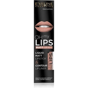 Eveline Cosmetics Oh! My Lips Matte Liquid Lipstick & Liner - Maison des fragrances