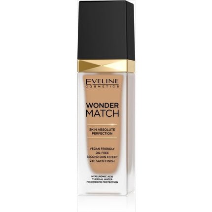 Eveline Cosmetics Wonder Match Foundation - Adaptive Hydrating Satin Finish - Maison des fragrances