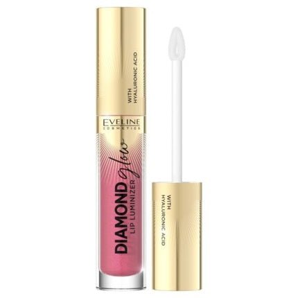 Eveline Diamond Glow Lip Luminizer Lip Gloss With Hyaluronic Acid 09 4ml - Maison des fragrances