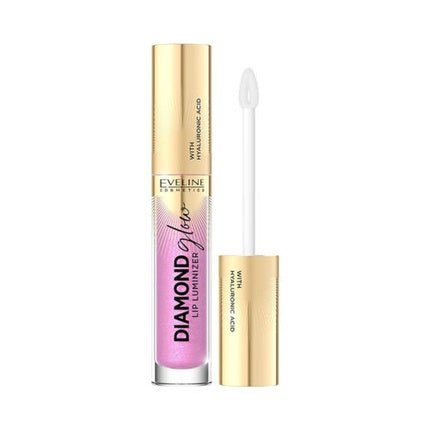 Eveline Diamond Glow Lip Luminizer Lip Gloss with Hyaluronic Acid - Maison des fragrances