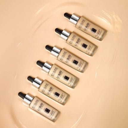 Eveline Liquid Control Hd Mattifying Drops Foundation 011 Natural 32ml - Maison des fragrances