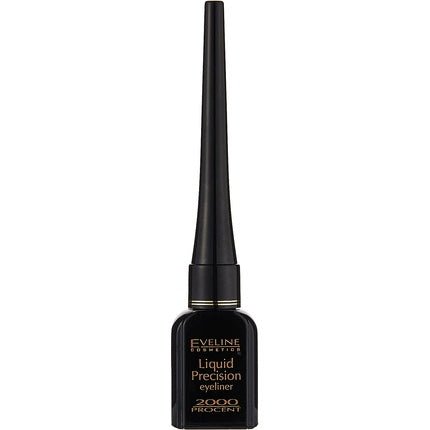Eveline Liquid Precision Eyeliner Matt Black - Eye Makeup - Maison des fragrances