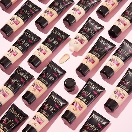 Eveline Selfie Time Foundation & Concealer 05 Beige 30ml - Maison des fragrances