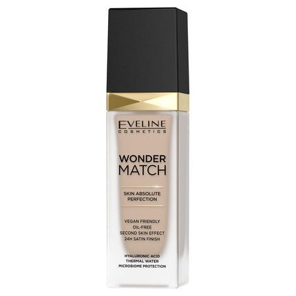Eveline Wonder Match Foundation 12 Light Natural 30ml - Maison des fragrances