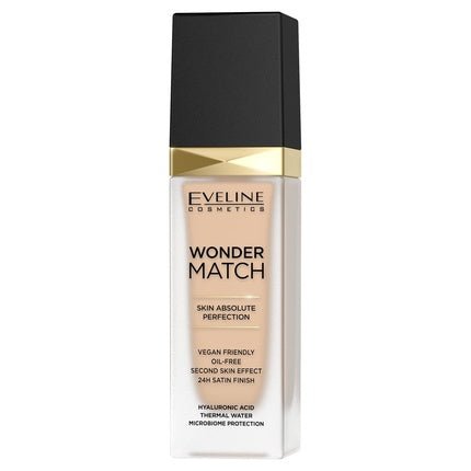 Eveline Wonder Match Foundation 16 Light Beige 30ml - Maison des fragrances