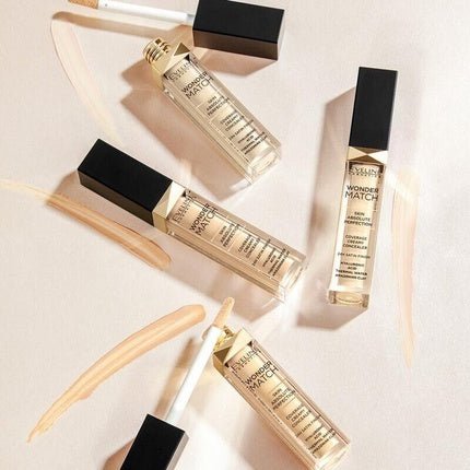 Eveline Wonder Match Liquid Concealer 20 Peach 7ml - Maison des fragrances