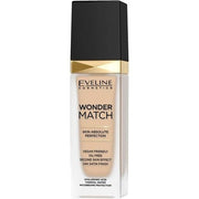Eveline Wonder Match Luxury Foundation Adapting 10 Light Vanilla 30ml - Maison des fragrances
