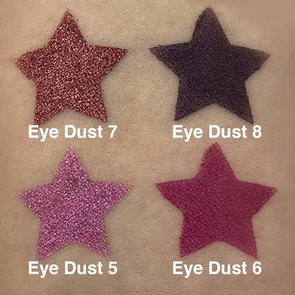 Eye Dust Number 7 Loose Powder Cosmetic Pigment Eye Shadow 6 Rich Pink - Maison des fragrances