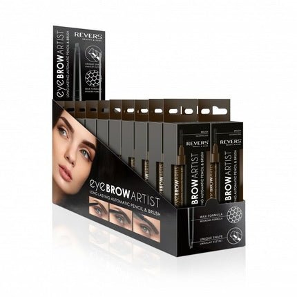 Eyebrow Pencil Tattoo Eyebrow Automatic Artist Dark Brown Black - Maison des fragrances