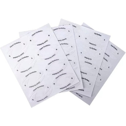 Eyeliner Stencil Eyeshadow Stencil 32 Pieces Eye Makeup Template Sticker Smokey Eyes and Cat Eyeliner Classic Eyeshadow Makeup Tool for Beginner Training - Maison des fragrances