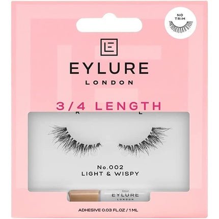 Eylure 3/4 Length False Lashes No. 002 - Pack of 3 - Maison des fragrances