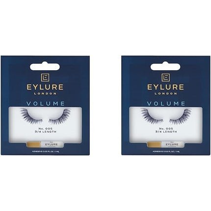 Eylure 3/4 Length No. 005 False Lashes 1 count - Pack of 2 - Maison des fragrances