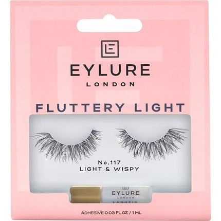 Eylure Naturalite Strip Eyelashes Texture Artificial Eyelashes With Glue Filling Effect 117 - Maison des fragrances