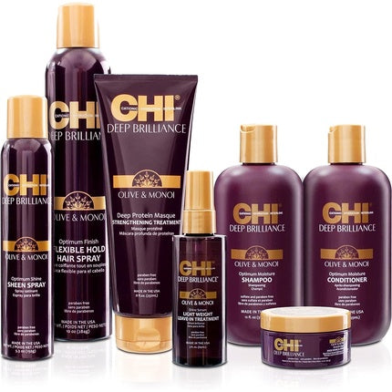 Chi Deep Brilliance Optimum Fine Flexible Hold Hair Spray 300ml