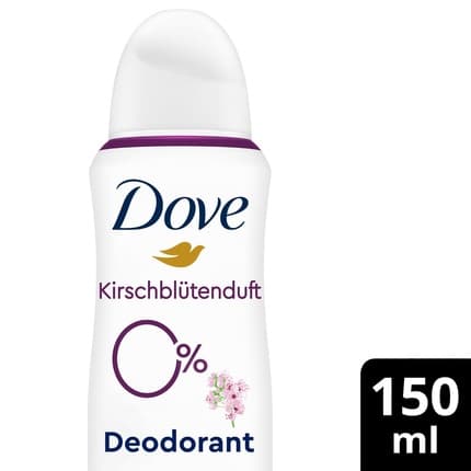 Dove Cherry Blossom Scent with Nourishing Zinc Complex and 0% Aluminum Salts Déodorant 150 ml