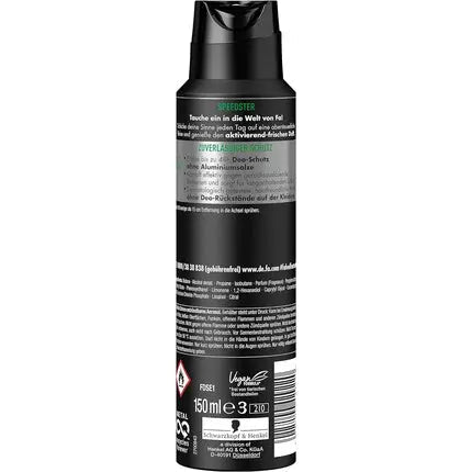FA Speedster Deodorant & Bodyspray Déodorant (Déo) Homme 150ml - Maison des fragrances