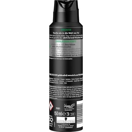 FA Speedster Deodorant & Bodyspray Déodorant (Déo) Homme 150ml - Maison des fragrances