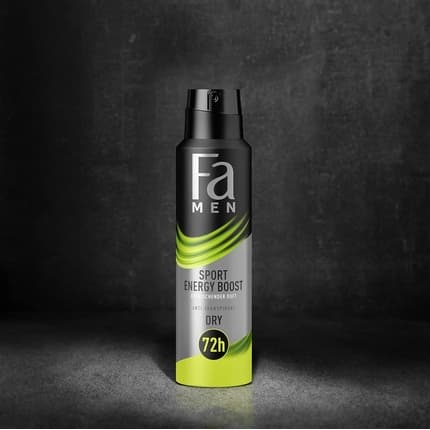 FA Sport Energy Boost Anti-Perspirant Deodorant with Refreshing Scent Déodorant (Déo) Homme 150ml - Maison des fragrances