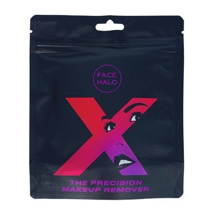 Face Halo X Eye Makeup Remover Wipes Remove Makeup with Just Water Reusable Microfiber Makeup Touch - Up Mini Towel Erases Makeup in Hard To Reach and Sensitive Areas 2 - Pack - Maison des fragrances