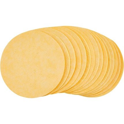 Facial Sponge Natural Cellulose Face Cleaning Pads Mask Makeup Removal Puff Reusable Exfoliating Washing Sponge 100% Natural Compressed Cleansing Pads 15 PCS - Maison des fragrances