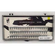 False Eyelashes Naturals Knot 0.10 - C - MIX IBRA Makeup Fake Lashes Individual Long C Profile Eye - Maison des fragrances