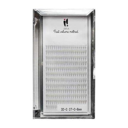 Fast Volume 3D Eyelashes for Volume Method 0.07 C - 8mm Ibra - Maison des fragrances