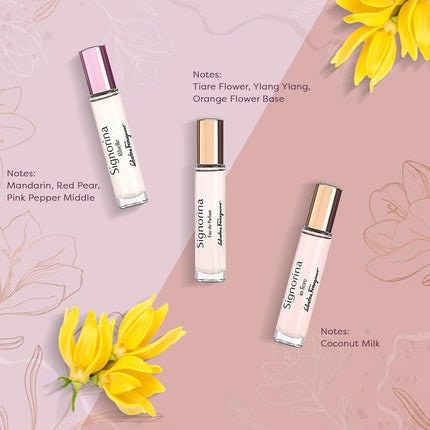 Ferragamo Women's Sets Signorina, In Fiore, Ribelle - Maison des fragrances