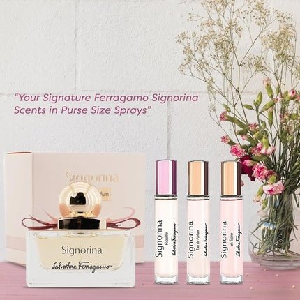 Ferragamo Women's Sets Signorina, In Fiore, Ribelle - Maison des fragrances