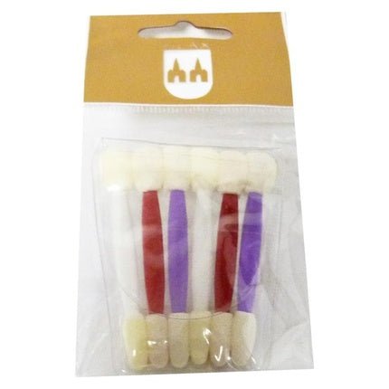 Filax Make - up Applicator Brushes 6 Colored Pieces - Maison des fragrances