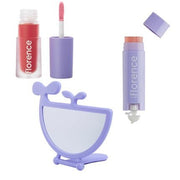 Florence by Mills Be A VIP Velvet Liquid Lipstick Oh Whale Tinted Lip Balm Whale Handheld Mirror - Maison des fragrances