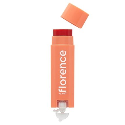 Florence by Mills Oh Whale Tinted Lip Balm Sheer Tinted Lip Balm Moisture Hydrate Coral Peach and Pequi Vegan Cruelty - Free - Maison des fragrances