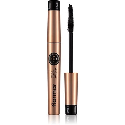 Flormar Triple Action Mascara 3 in 1 - 8 ml - Maison des fragrances