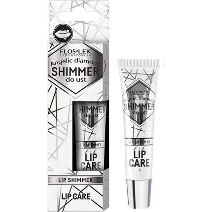 Floslek Lip Care Shimmer Transparent Lip Gloss Angelic Diamond 10g - Maison des fragrances